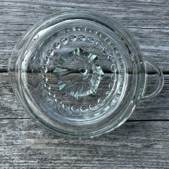 Vintage TPC Made in MEXICO Clear Glass Citrus Juicer Squeezer - Picture 3 of 5